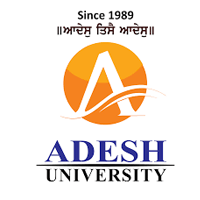 Adesh University Logo