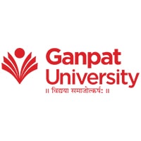 Ganpat University, Ganpat Vidyanagar, Kherva Logo