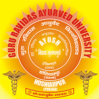 Guru Ravidas Ayurved University Logo