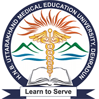 Hemwati Nandan Bahuguna Medical Education University Logo