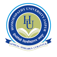 Homoeopathy University, Jaipur Logo