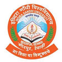 Indira Gandhi University, Meerpur Logo