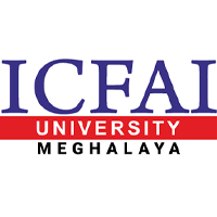 Institute of Chartered Financial Analysts of India University, Meghalaya Logo