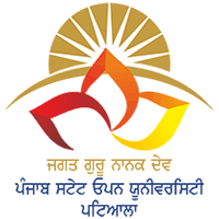 Jagat Guru Nanak Dev Punjab State Open University Logo