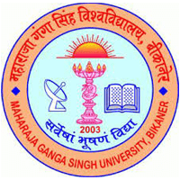 Maharaja Ganga Singh University, Bikaner Logo