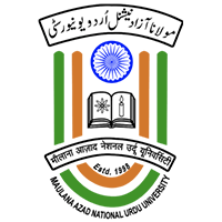 Maulana Azad National Urdu University, Hyderabad Logo