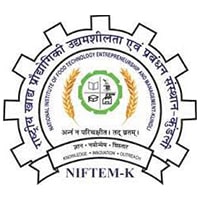 National Institute of Food Technology Entrepreneurship and Management Logo