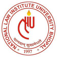 National Law Institute University, Bhopal Logo
