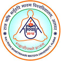 Raj Rishi Bhartrihari Matsya University Logo