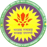 Raja Mansingh Tomar Music & Arts University, Gwalior Logo