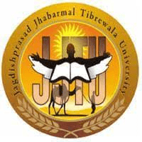 Shri Jagdish Prasad Jhabarmal Tibrewala University, Jhunjhunu Logo