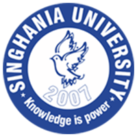 Singhania University, Jhunjhunu Logo