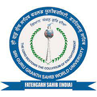 Sri Guru Granth Sahib World University, Fatehgarh Sahib Logo
