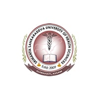 Srimanta Sankaradeva University of Health Sciences Logo