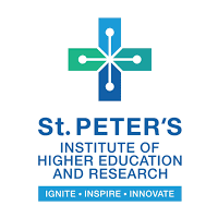St. Peter's Institute of Higher Education and Research, Chennai Logo