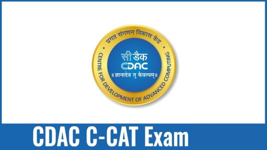 CDAC C-CAT 2024 Notification, Form, Eligibility, Syllabus.
